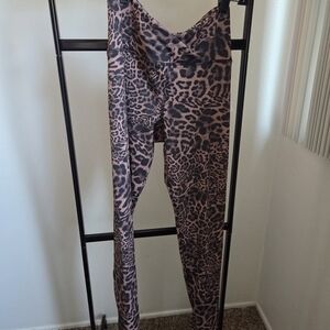 Leopard Print Women's Leggings